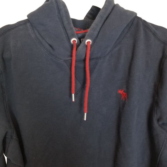 Abercrombie & Fitch Mens M Blue Long Sleeves Hoodi - Picture 2 of 8